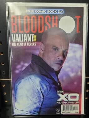 Bloodshot #1 FCBD 2020 Valiant Year Of Heroes Vin Diesel! NM